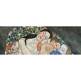 thumbnail image 3 of Klimt, Gustav 14x7 Black Modern Framed Museum Art Print Titled - Death and Life, 3 of 5
