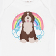 thumbnail image 4 of Inktastic Bernedoodle Dog Gifts Girls Baby Bodysuit, 4 of 5