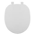 thumbnail image 2 of Centoco 200-001 White Premium Plastic Toilet Seat, 2 of 5