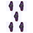 thumbnail image 3 of Inteprter Reloj Star Sky para mujer, correa de malla, de cuarzo analógico para novia, reloj de pulsera, regalo de vacaciones Type5 NO5, 3 of 4