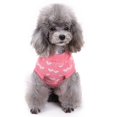 thumbnail image 5 of Pink Heart  Neck Small Pet Dog Cute Clothes Puppy Sweater, 5 of 5