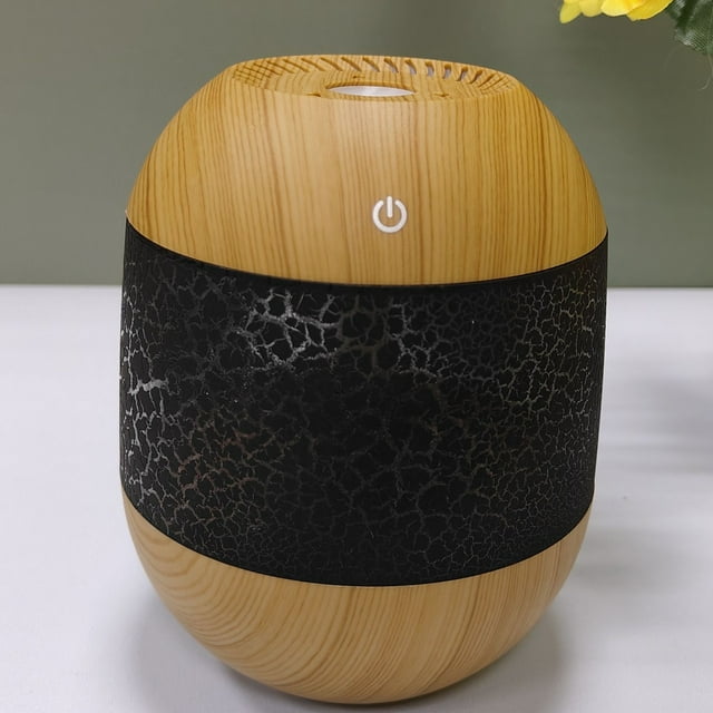 Chmadoxn New Variable Color Light Humidifier Large Capacity 700ML Water Tank Crack Gradient Color Light Humidifier Aromatherapy Machine Color light humidifier