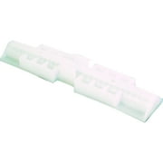 Prime Line N6539 16472 Bi-Fold Door Wide Track Slide Guide 4 By 3/8 Inch Nylon(Case of 2)