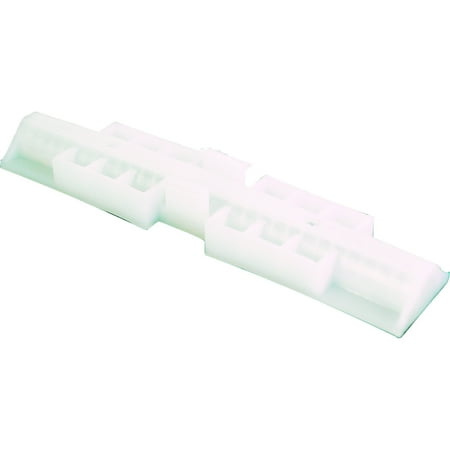 Prime Line N6539 16472 Bi-Fold Door Wide Track Slide Guide 4 By 3/8 Inch Nylon(Case of 2)