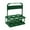 Green_Hot#4355, variant on Foldable Plastic Beer Basket Beverage Carrier | Portable Drink Holder Stand | Durable Leak-Proof Rack with Ergonomic Handle | Ideal for Outdoor Events, Picnics, BBQ | Size 31x26x18cm | 1-Pack