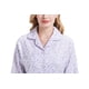 thumbnail image 5 of GLOBAL Conjunto de Pijamas de Franela para Mujer, Pijamas 100% Algodón para Mujer, Ropa de Estar por Casa, Manga Larga, Botón, Cordón en la Cintura, Ropa de Dormir Cálida, Flor Púrpura M, 5 of 7