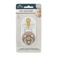 thumbnail image 3 of Itzy Ritzy Itzy Soother Natural Rubber Pacifier 2-Pack, Coconut and Toast, for Infants, 0+ Months, 3 of 4