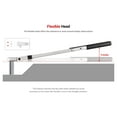 thumbnail image 5 of TEKTON 1/2 Inch Drive 72-Tooth Flex Head Split Beam Torque Wrench (40 - 250 ft-lb) | TRQ62203, 5 of 6