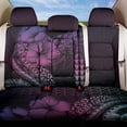 thumbnail image 1 of Sea Turtle Back Car Seat Cover Pink Hibiscus Flowers and Kakau Pattern, 1 of 3