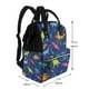thumbnail image 2 of Disketp Dinosaurs Mochila de Pañales de Gran Capacidad con Múltiples Bolsillos, Mochila de Viaje Multifuncional para Bebé, Unisex, Moderna y Resistente, 2 of 6