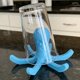 thumbnail image 3 of Escurridor de vasos y botellas con forma de pulpo, creativo, para encimera de cocina, divertido y decorativo, ahorra espacio., 3 of 8
