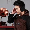 thumbnail image 3 of Winter Fleece Head Band Ear Muff Soft Warmers (Black), 3 of 6