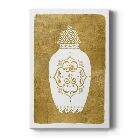 Golden Urn I Premium Gallery Wrapped Canvas - Ready to Hang