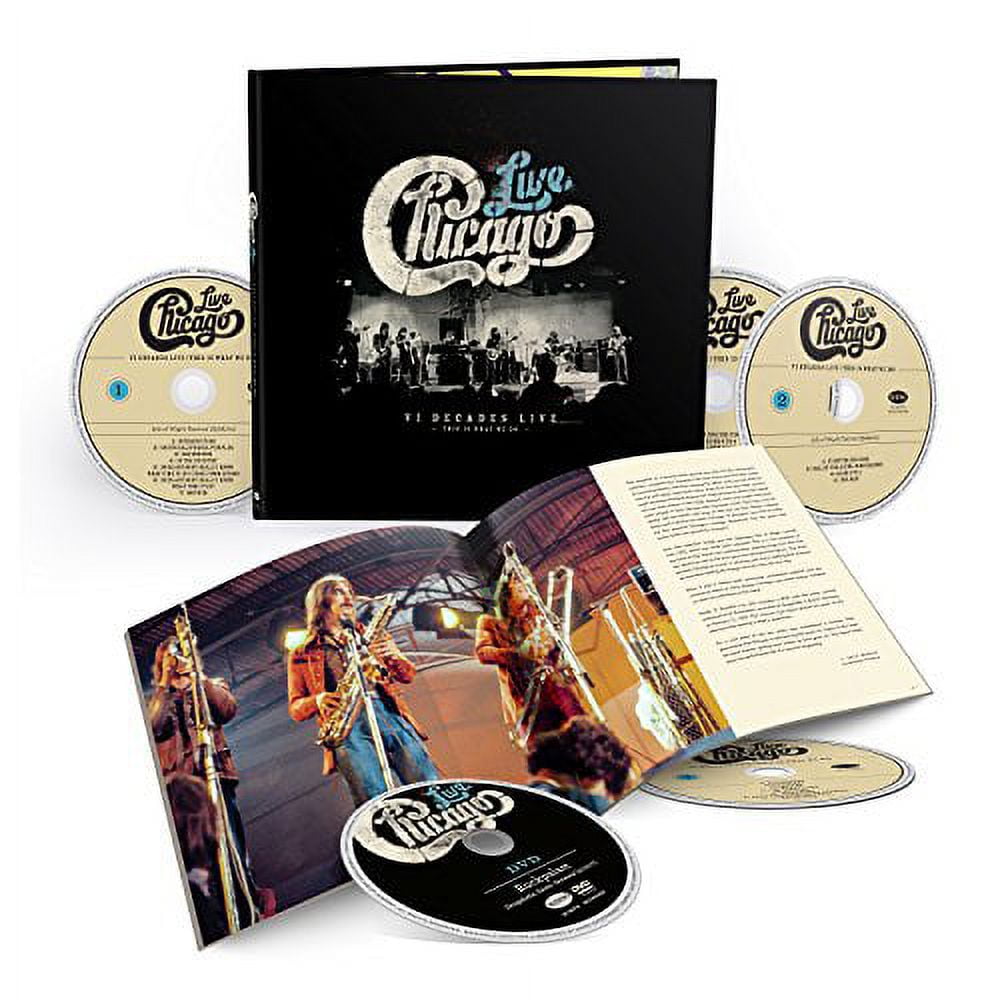 Free Shipping! Chicago - Chicago: VI Decades Live - Music