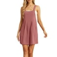 thumbnail image 2 of Cueply Rompers for Women Short Overalls Casual Summer Adjustable Strap Shorts Jumpsuit with Pockets, 2 of 7