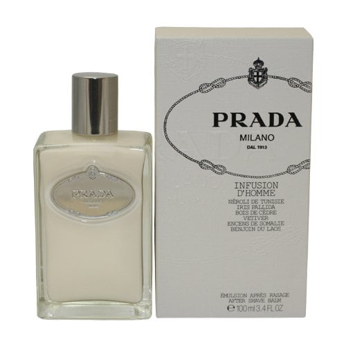 Prada Prada Infusion D'Homme Aftershave Balm for Men, 3.4 Ounce