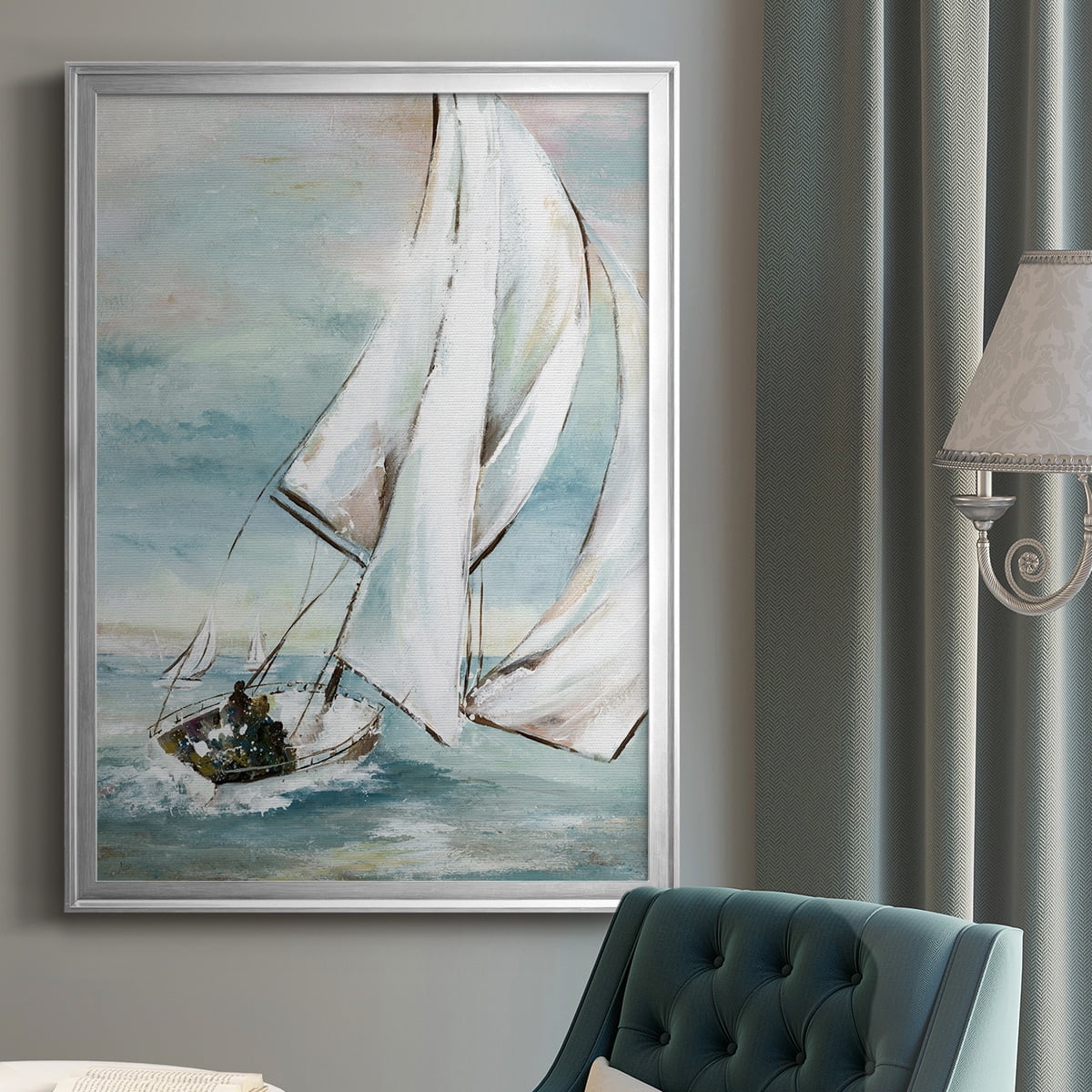 Setting Sail Premium Classic Framed Print - Ready to Hang
