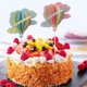 thumbnail image 3 of 4pcs 3D Clouds Hot Air Balloons Cake Topper Party Cake Pick Cake Decorations (Blue, Pink, Yellow, Green), 3 of 3