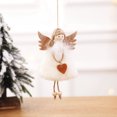 thumbnail image 2 of Christmas Angel Ornament Plush Hanging Decor, 6.7 Inch Multi-Color Tree Topper for Xmas Tree, Home Fireplace Mantel, Wall & Gift Decorations 🌟, 2 of 2