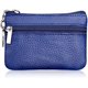 thumbnail image 1 of Estuche para llaves Estuche para llaves de cuero Bolso para llaves con 2 compartimentos Mini monedero para mujeres y hombres, 1 of 5