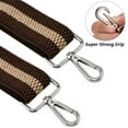 thumbnail image 2 of Buyless Fashion Heavy Duty 2 Pack Suspenders for Men - 48" Adjustable Straps 1 1/2" - X Back with Strong Hooks - 5145-2-Brown-Tan, 2 of 7