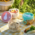 thumbnail image 5 of Bobasndm White Plastic Leak Proof Yogurt Food Storage Container (6 Count), 5 of 9