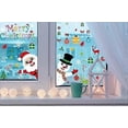 thumbnail image 5 of VEYLIN 118 Pieces Christmas Window Clings with Xmas Snowflakes Decals Removable PVC Staic Stickers for Christmas Window Display(8 Sheets), 5 of 5