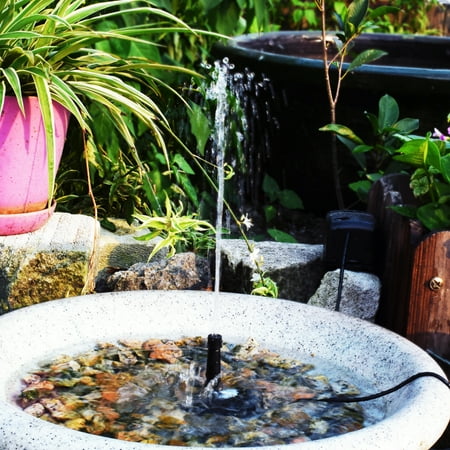 Solar Powered Fountain Pump Water With Adjustable Panel Diy Birdbath Outdoor Kit For Fish Tank Small Pond Garden Patio Lawn Pool Canada Solar Powered Fountain Pump Water, Outdoor Solar Water Fountains Canada