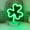 as show, variant on Clover Neon Sign Shamrock Neon Light Signs for Bedroom Classroom Clover Decor, USB Neon Sign LED Signs for Bedroom Neon Desk LED Lamp Clover Neon Lights for St. Patrick's Decor