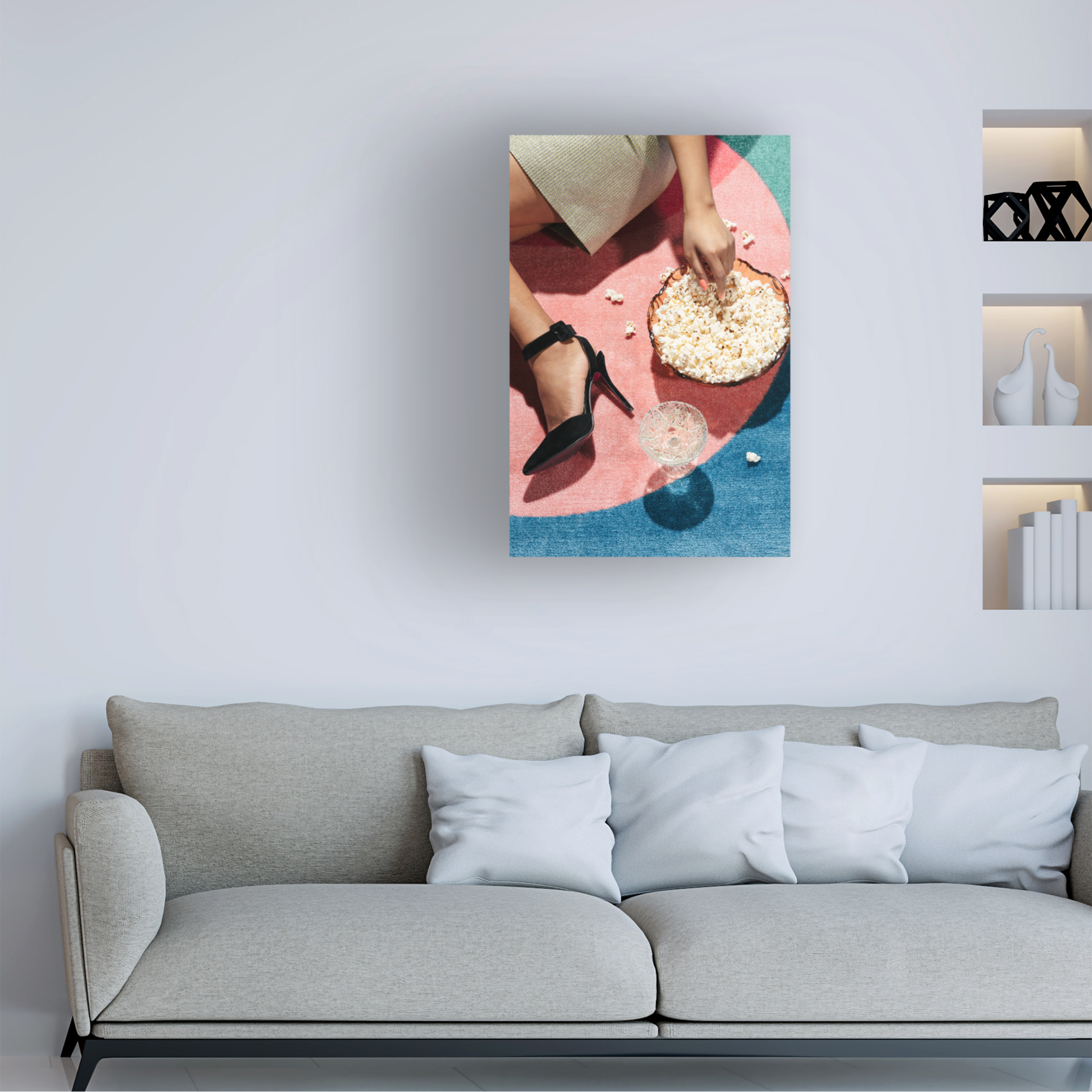 1x Studio III 'Movie Night 02' Canvas Art
