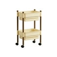thumbnail image 2 of Sokhug Home Living Room with Wheeled Cart Storage Rack Kitchen Snack Item Sorting Multi Layer with Drawers Large Capacity Storage Cabinet, 2 of 6