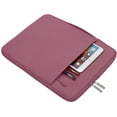 thumbnail image 2 of MOSISO for Macbook Air/Pro 13.3" Laptop Sleeve Briefcase Handbag Multifunctional Polyester Carrying Pouch Zipper Notebook Computer Bag, Dusty Rose, 2 of 6