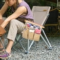 thumbnail image 4 of Silla Con Bolsillo Lateral para Acampar Al Aire Libre  Impermeable Barbacoa Jardinería Pesca, 4 of 9