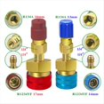 thumbnail image 2 of Adaptador de Conexión Rápida para R1234YF/R12 A R134A, Conector Adaptador de Lado Alto/Bajo para Aire Acondicionado de Coche., 2 of 5