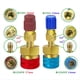 thumbnail image 2 of Adaptador de Conexión Rápida para R1234YF/R12 A R134A, Conector Adaptador de Lado Alto/Bajo para Aire Acondicionado de Coche., 2 of 10