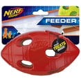 thumbnail image 1 of Dog Jouet pour Chien Nerf 15 cm TPR Bash Treat Football Rouge, 1 of 3