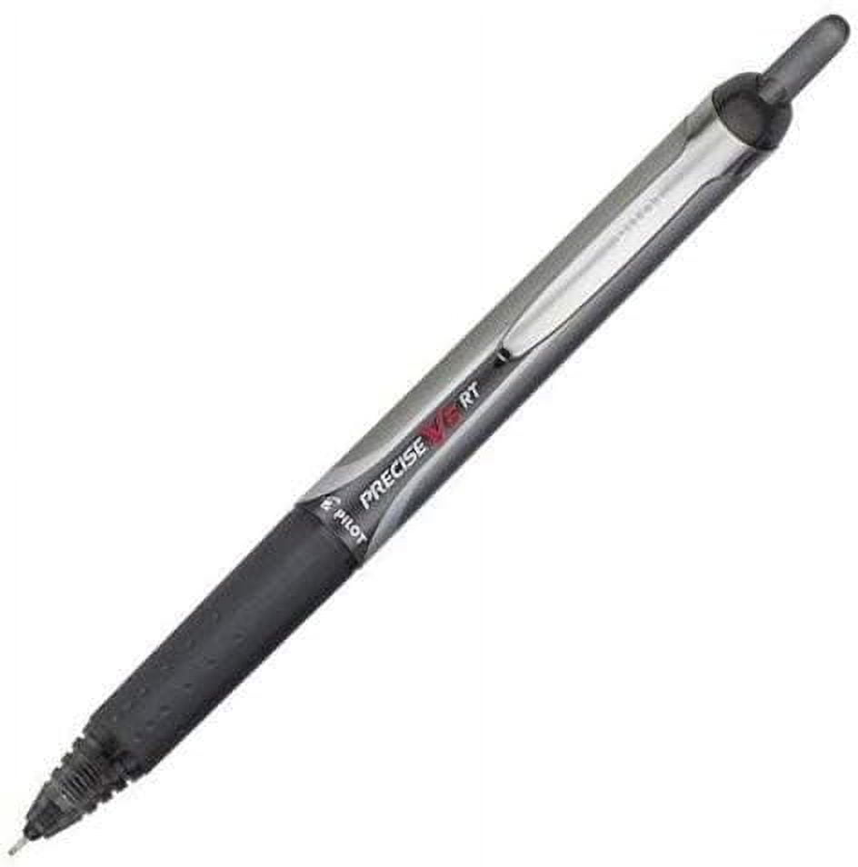 Pilot Precise V5 RT Retractable Rolling Ball Pens, Extra Fine Point (12-Pack, Black/Blue)