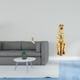 thumbnail image 2 of Gancho de pared plegable,Percheros plegables de pared,Gancho de pared para auriculares,perchero,Figura de guepardo,Figura de guepardo dorado,adorno moderno de escritorio, 2 of 8