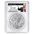 thumbnail image 4 of 2023 (W) $1 American Silver Eagle 3pc Set PCGS MS69 Trump 45th Label Red White Blue, 4 of 7