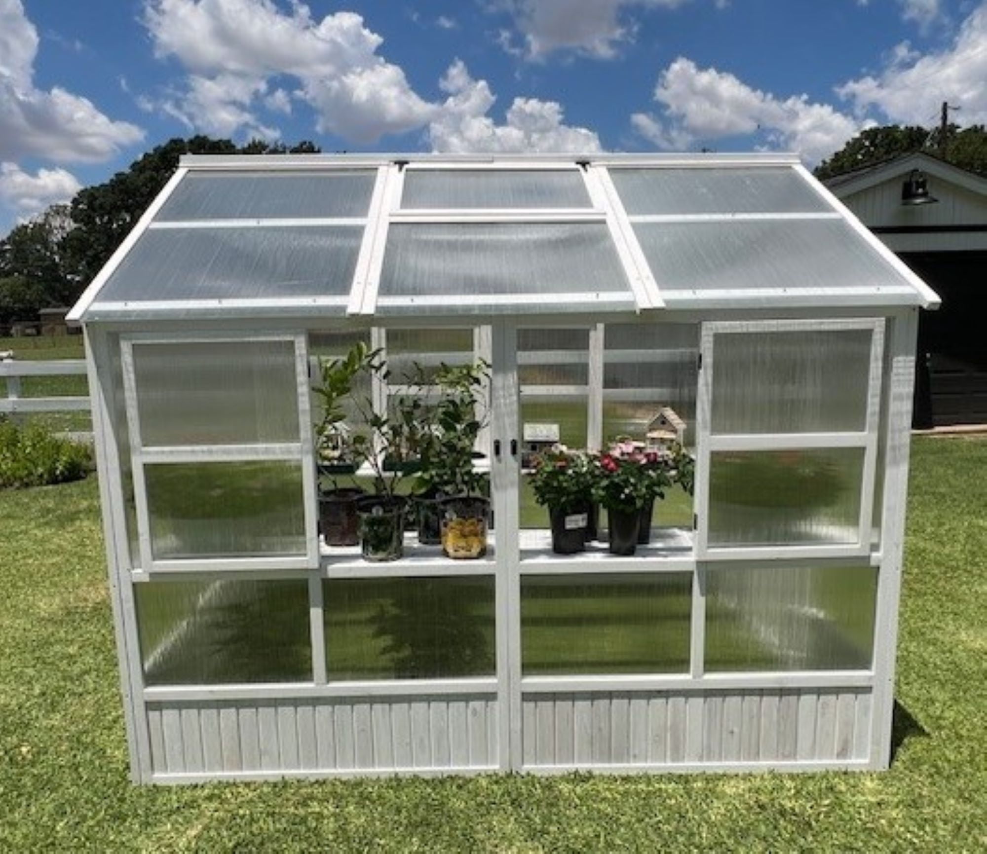 Zylina XL Hobby Greenhouse...Perfect for The Backyard Gardener - Dimensions: 103"x78"89