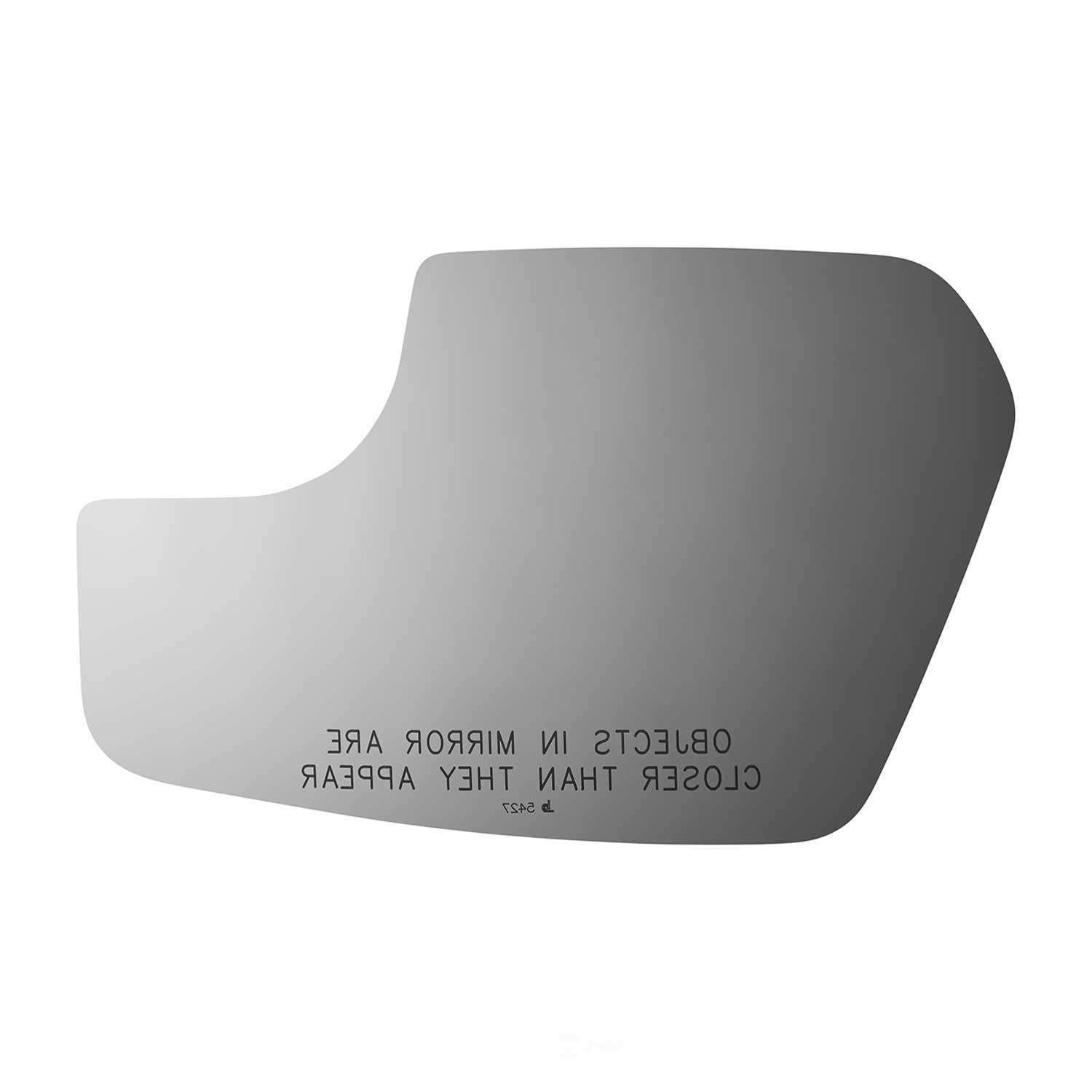 Burco Side View Mirror Replacement Glass - Clear Glass - 5427
