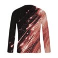 thumbnail image 4 of Blusas y camisas de manga larga y cuello redondo para hombre, camisetas casuales con estampado de moda y cuello redondo, blusas de licra de manga corta para hombre., 4 of 4