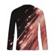 thumbnail image 4 of Blusas y camisas de manga larga y cuello redondo para hombre, camisetas casuales con estampado de moda y cuello redondo, blusas de licra de manga corta para hombre., 4 of 4