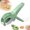 Green, variant on 1 Pack Banana Slicer Fruit Peeler, Stainless Steel Manual Vegetable Cutter Kitchen Gadget, Multifunctional Easy Even Slices, Green