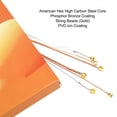 thumbnail image 3 of Guitar Strings, Gold Beads 11-52 Gauge Acoustic Guitar Strings 6 Pcs  For Replacement, 3 of 8