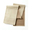 thumbnail image 4 of Better Homes & Gardens Fringe Cotton Rich 13-Piece Table Runner Dining Set, Camel, 4 of 7