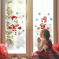 Self Christmas Party Decoration Window Stickers Christmas Decoration