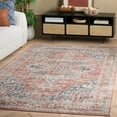 thumbnail image 2 of SAFAVIEH Vintage Tabriz Abagail Medallion Area Rug, Rust/Blue, 5'1" x 7'6", 2 of 8