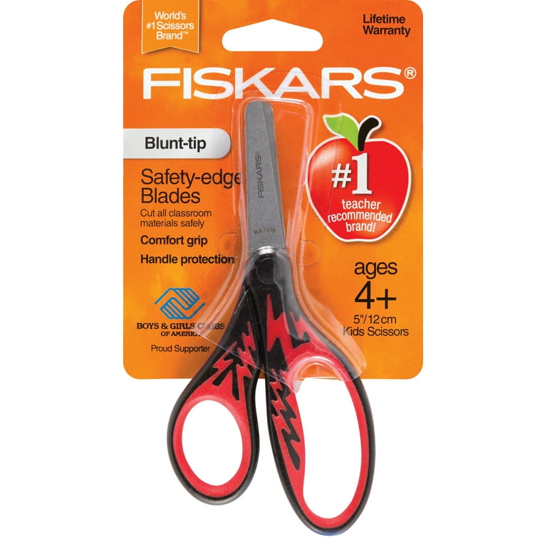 Fiskars Blunt-tip Kids Scissors Classpack, 5, Assorted Colors