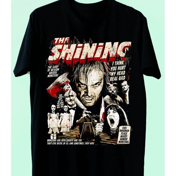 The Shining Classic Horror Movie Jack Torrance Halloween Vintage T-shirt